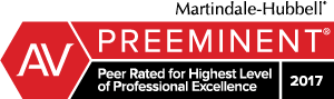 Rated Preeminent for Professional Excellence