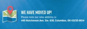 WE HAVE MOVED UP! Please note our new address is: 445 Hutchinson Ave, Ste. 830, Columbus, OH 43235-8614